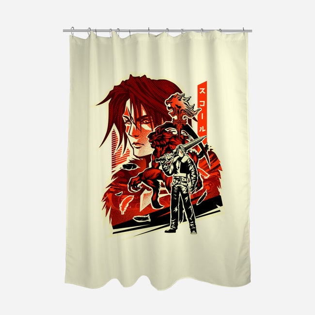 Gunblade Hero-None-Polyester-Shower Curtain-hypertwenty