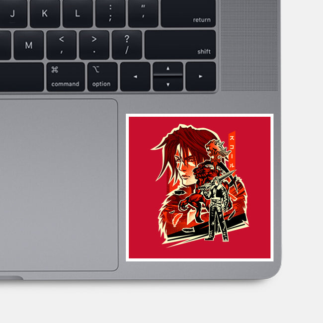 Gunblade Hero-None-Glossy-Sticker-hypertwenty