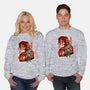 Gunblade Hero-Unisex-Crew Neck-Sweatshirt-hypertwenty