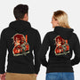 Gunblade Hero-Unisex-Zip-Up-Sweatshirt-hypertwenty