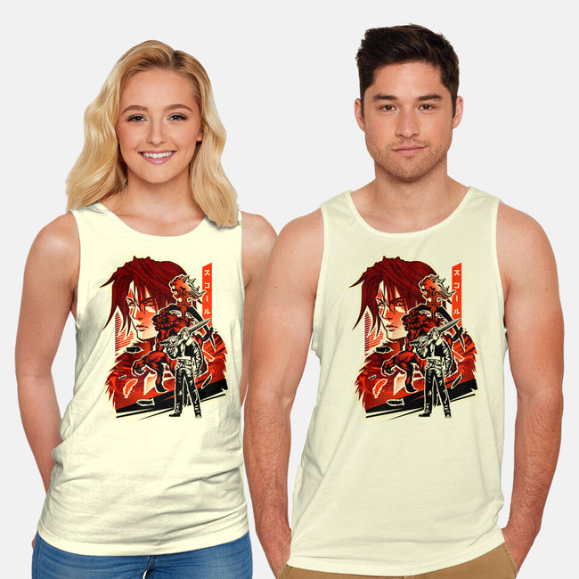 Gunblade Hero-Unisex-Basic-Tank-hypertwenty