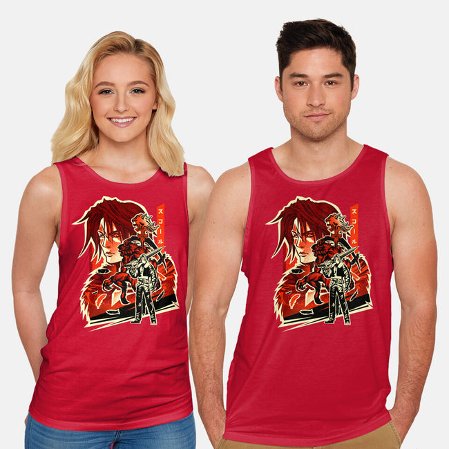 Gunblade Hero-Unisex-Basic-Tank-hypertwenty