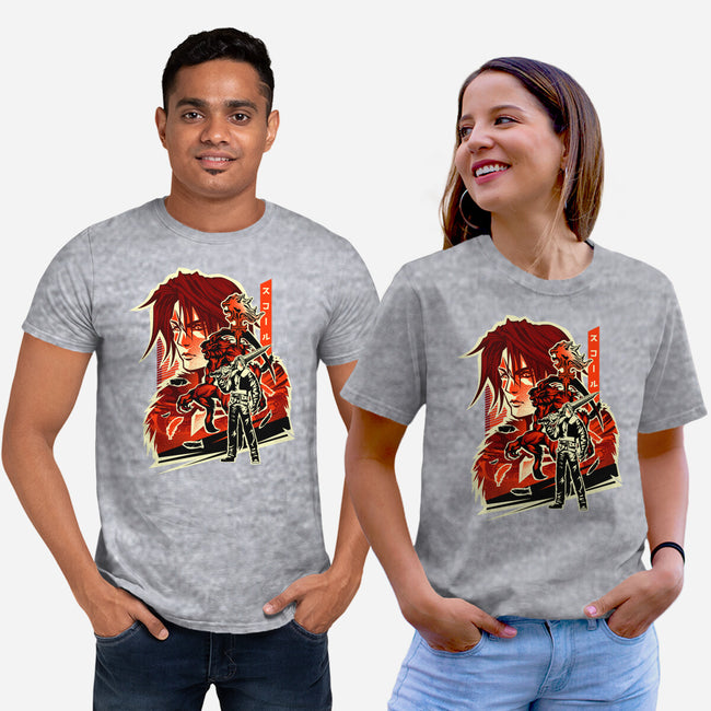 Gunblade Hero-Unisex-Basic-Tee-hypertwenty