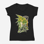 Soldier Of VII-Womens-V-Neck-Tee-hypertwenty