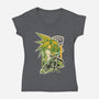 Soldier Of VII-Womens-V-Neck-Tee-hypertwenty