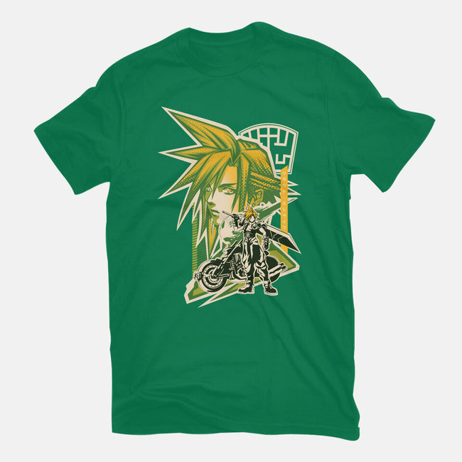 Soldier Of VII-Womens-Fitted-Tee-hypertwenty