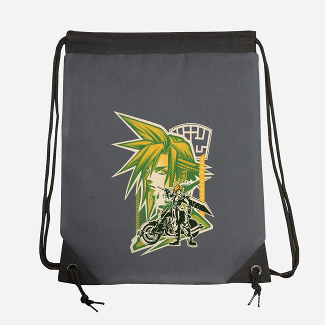 Soldier Of VII-None-Drawstring-Bag-hypertwenty