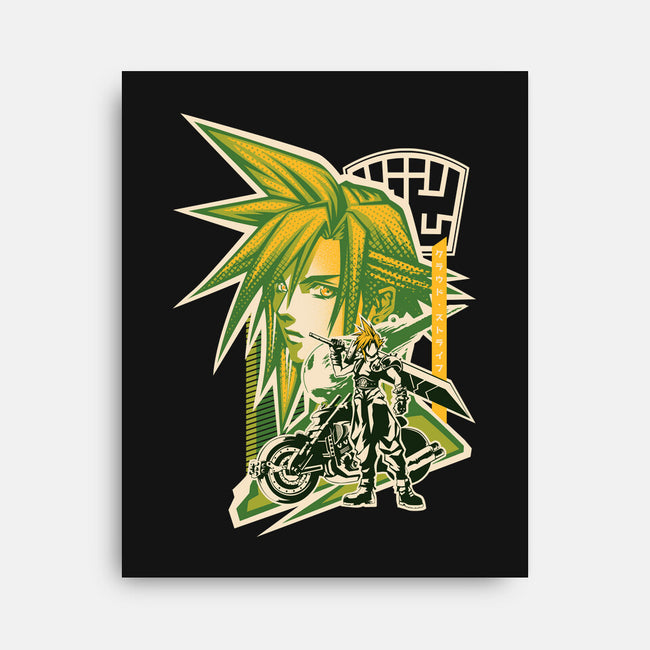Soldier Of VII-None-Stretched-Canvas-hypertwenty