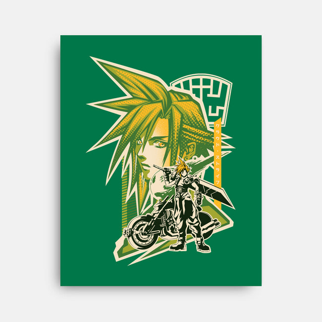 Soldier Of VII-None-Stretched-Canvas-hypertwenty