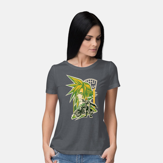 Soldier Of VII-Womens-Basic-Tee-hypertwenty