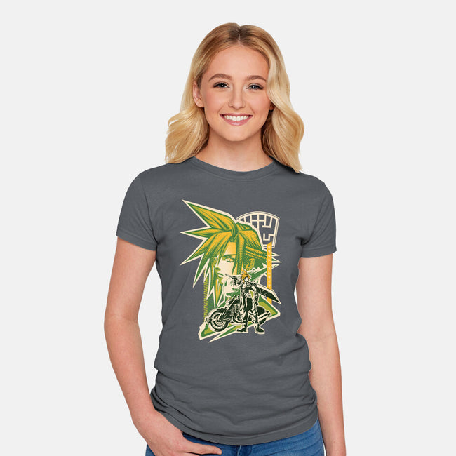 Soldier Of VII-Womens-Fitted-Tee-hypertwenty