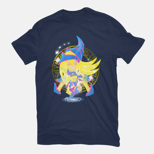 Magic Of Dark Magician Girl-Mens-Basic-Tee-hypertwenty