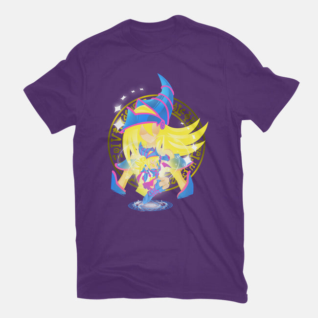 Magic Of Dark Magician Girl-Mens-Basic-Tee-hypertwenty
