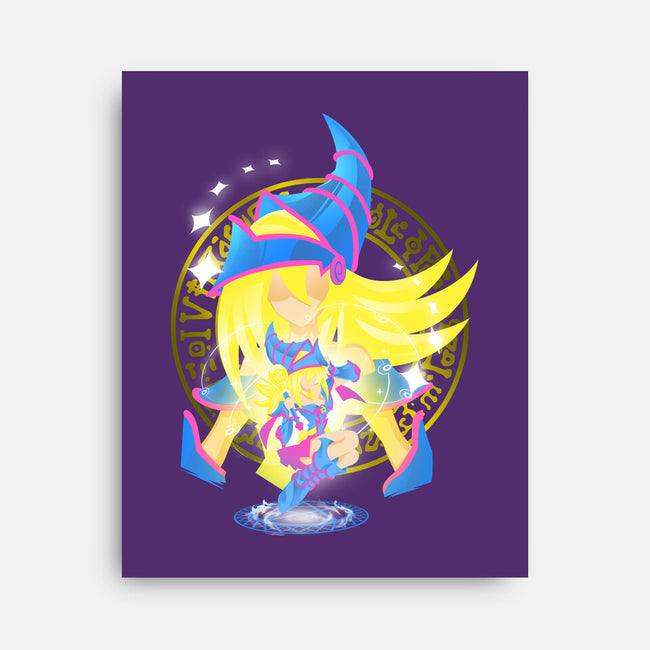 Magic Of Dark Magician Girl-None-Stretched-Canvas-hypertwenty