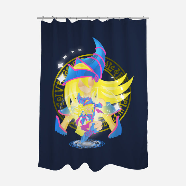 Magic Of Dark Magician Girl-None-Polyester-Shower Curtain-hypertwenty