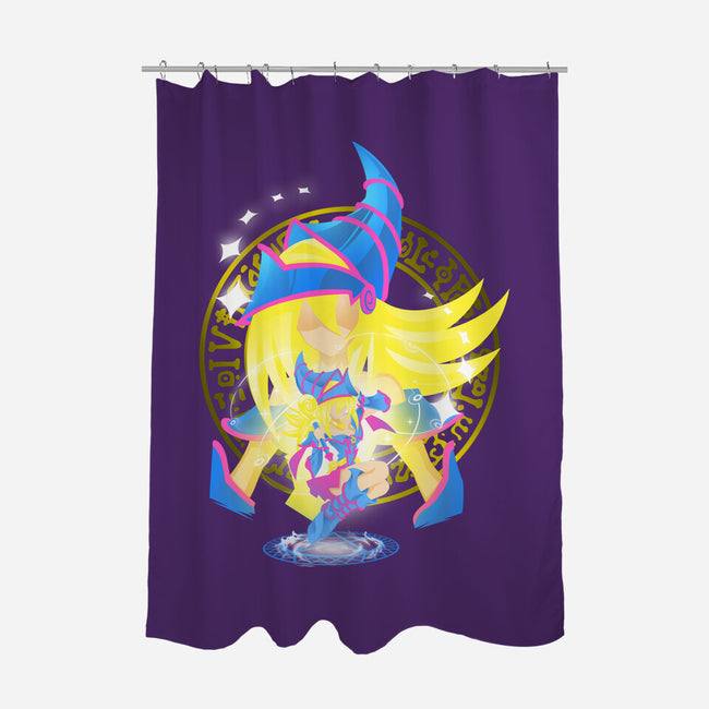 Magic Of Dark Magician Girl-None-Polyester-Shower Curtain-hypertwenty