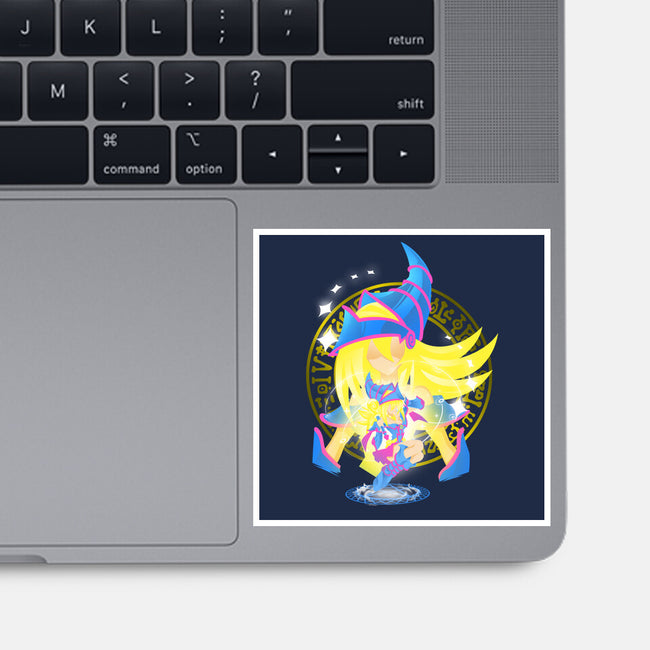 Magic Of Dark Magician Girl-None-Glossy-Sticker-hypertwenty