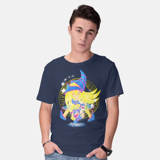Magic Of Dark Magician Girl-Mens-Basic-Tee-hypertwenty