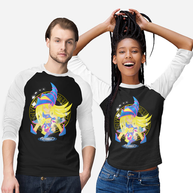 Magic Of Dark Magician Girl-Unisex-Baseball-Tee-hypertwenty