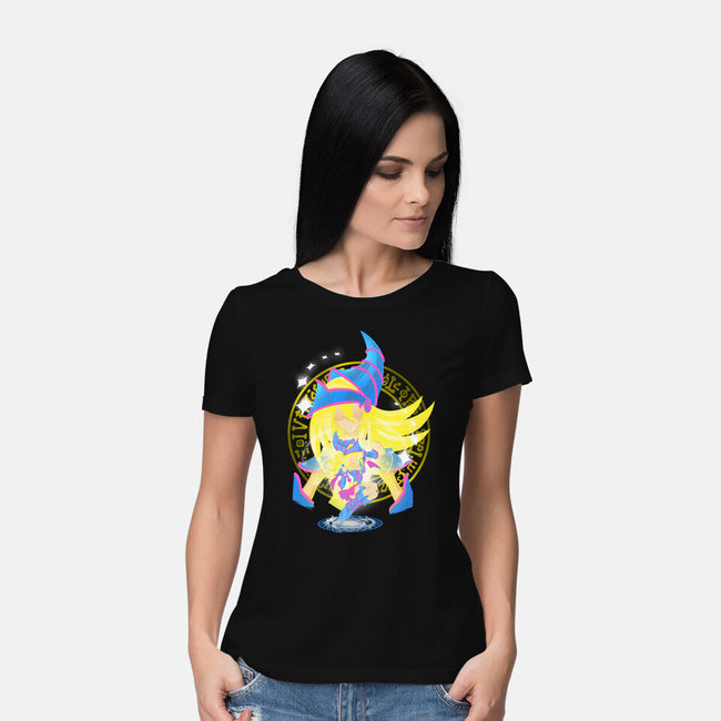 Magic Of Dark Magician Girl-Womens-Basic-Tee-hypertwenty