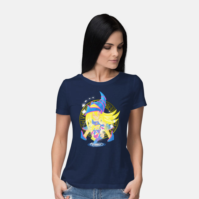 Magic Of Dark Magician Girl-Womens-Basic-Tee-hypertwenty