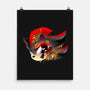 Dark Resolve Shadow-None-Matte-Poster-hypertwenty