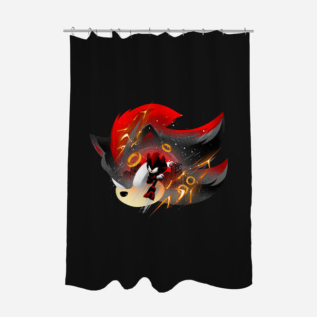 Dark Resolve Shadow-None-Polyester-Shower Curtain-hypertwenty