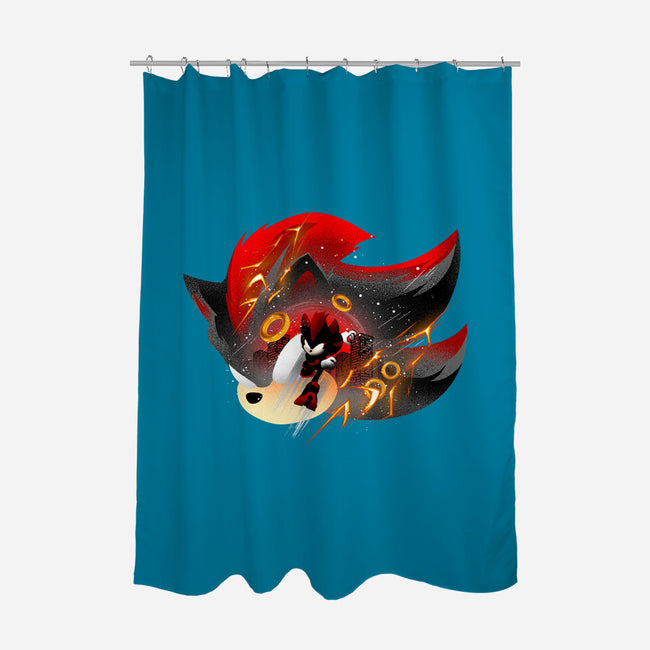 Dark Resolve Shadow-None-Polyester-Shower Curtain-hypertwenty