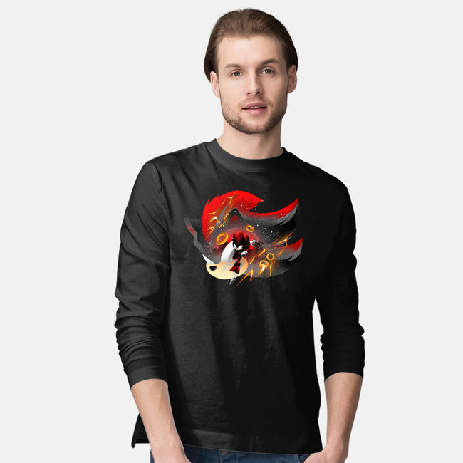Dark Resolve Shadow-Mens-Long Sleeved-Tee-hypertwenty