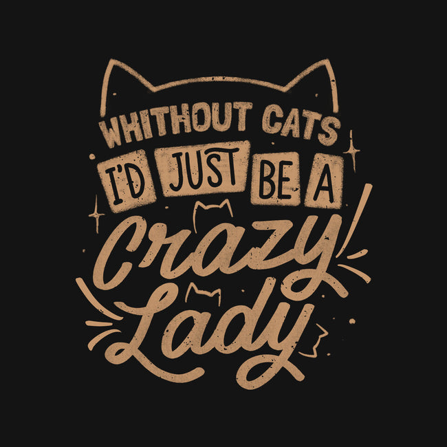 Crazy Lady Without Cats-Youth-Crew Neck-Sweatshirt-koalastudio