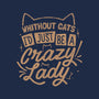 Crazy Lady Without Cats-Unisex-Zip-Up-Sweatshirt-koalastudio