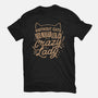 Crazy Lady Without Cats-Youth-Basic-Tee-koalastudio