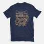 Crazy Lady Without Cats-Womens-Fitted-Tee-koalastudio