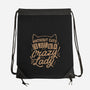 Crazy Lady Without Cats-None-Drawstring-Bag-koalastudio