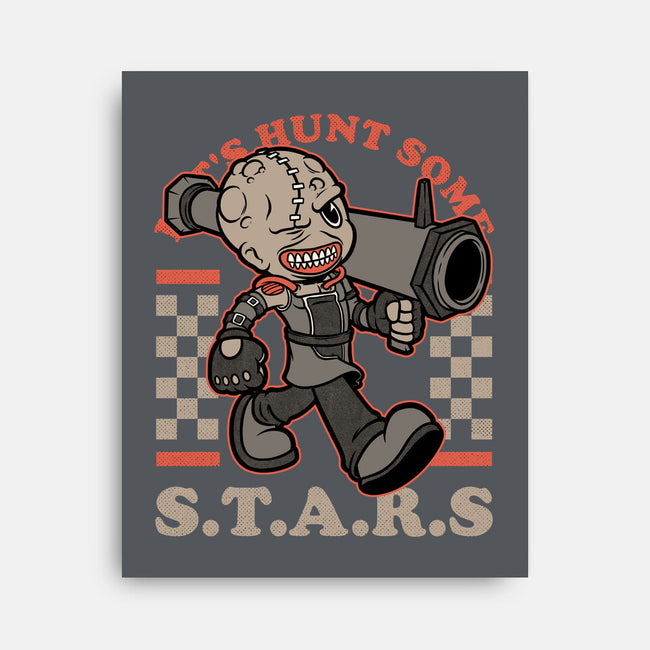 Game Mascot Bio Corporation-None-Stretched-Canvas-Studio Mootant