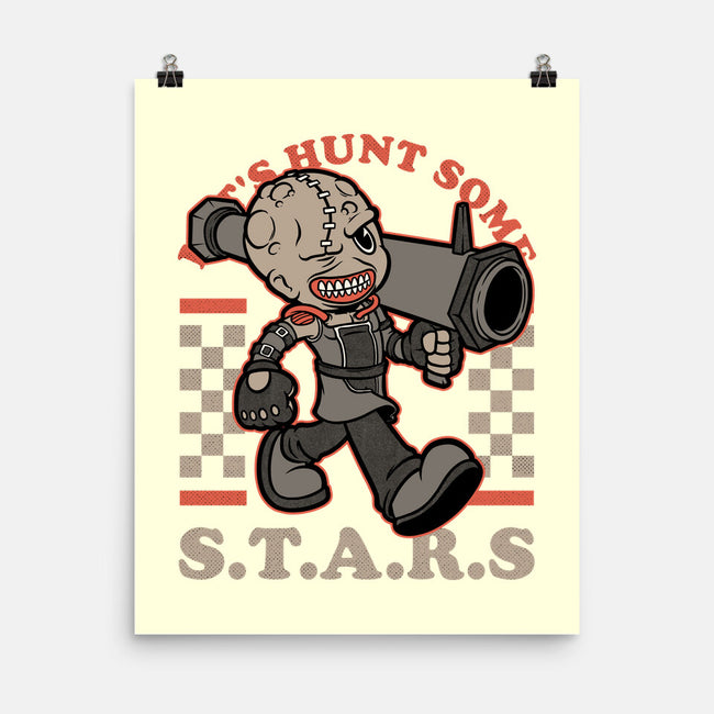 Game Mascot Bio Corporation-None-Matte-Poster-Studio Mootant