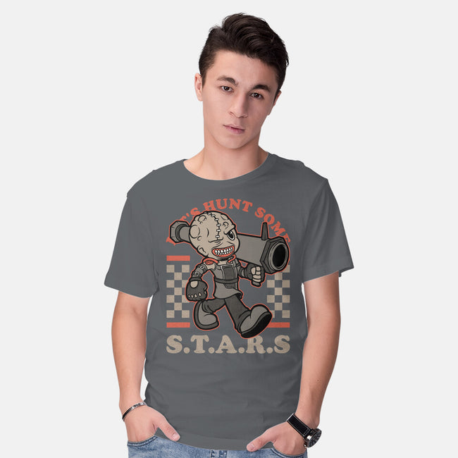 Game Mascot Bio Corporation-Mens-Basic-Tee-Studio Mootant