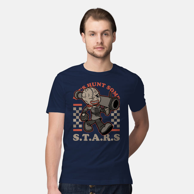 Game Mascot Bio Corporation-Mens-Premium-Tee-Studio Mootant