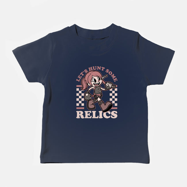 Game Mascot Archeologist-Baby-Basic-Tee-Studio Mootant