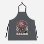 Game Mascot Archeologist-Unisex-Kitchen-Apron-Studio Mootant