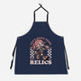 Game Mascot Archeologist-Unisex-Kitchen-Apron-Studio Mootant