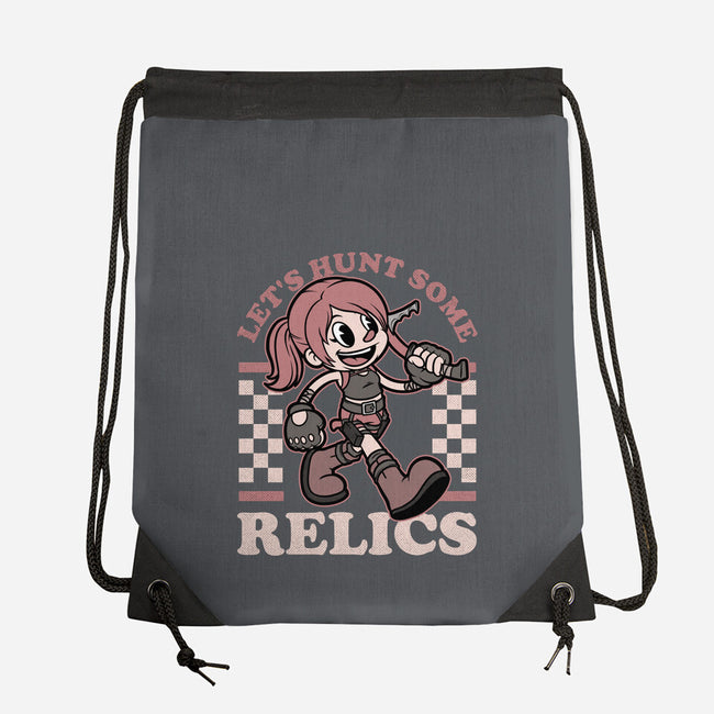 Game Mascot Archeologist-None-Drawstring-Bag-Studio Mootant