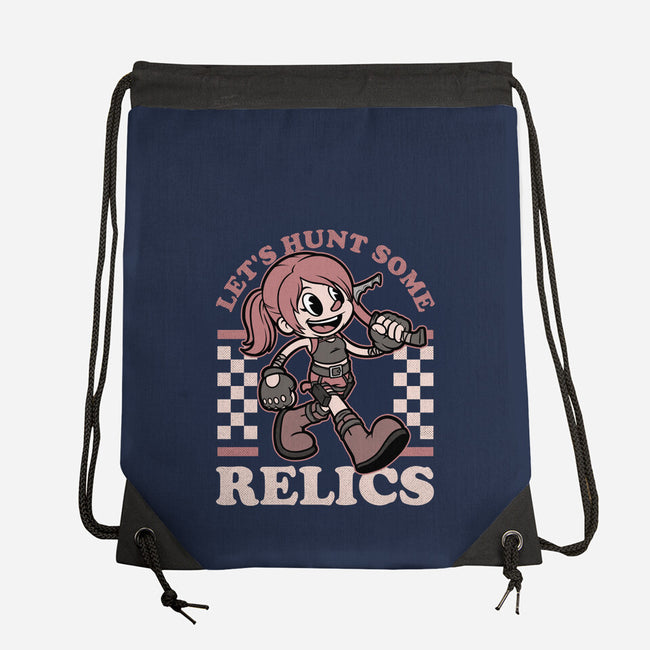 Game Mascot Archeologist-None-Drawstring-Bag-Studio Mootant