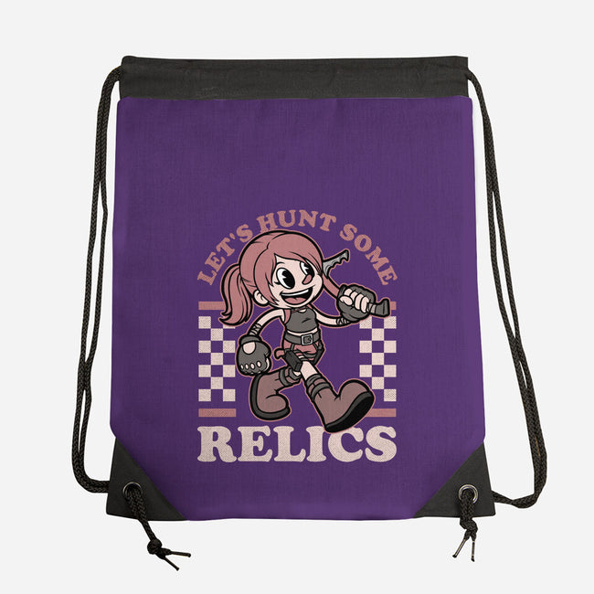 Game Mascot Archeologist-None-Drawstring-Bag-Studio Mootant