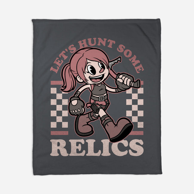 Game Mascot Archeologist-None-Fleece-Blanket-Studio Mootant