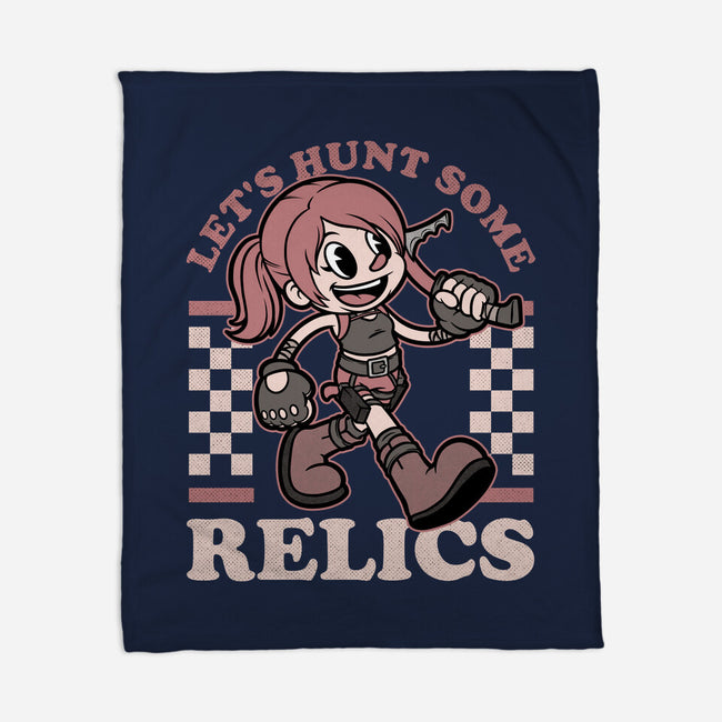 Game Mascot Archeologist-None-Fleece-Blanket-Studio Mootant