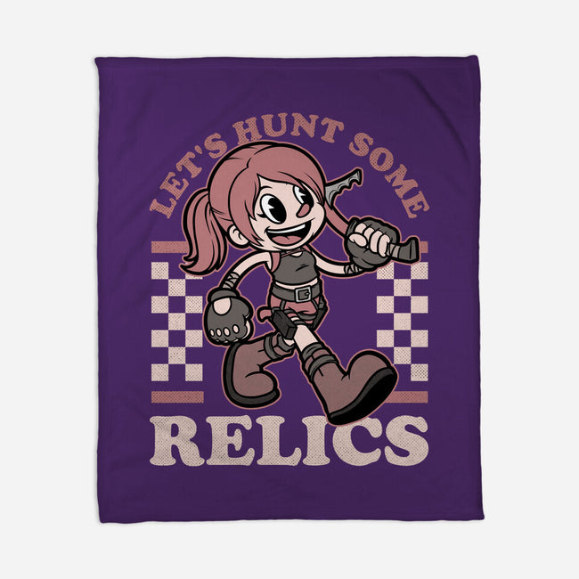 Game Mascot Archeologist-None-Fleece-Blanket-Studio Mootant