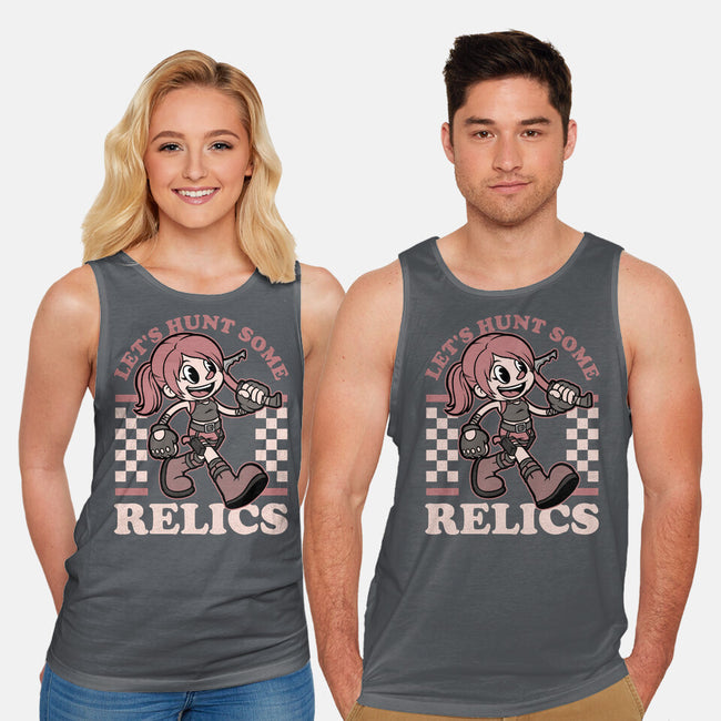 Game Mascot Archeologist-Unisex-Basic-Tank-Studio Mootant