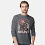 Game Mascot Archeologist-Mens-Long Sleeved-Tee-Studio Mootant