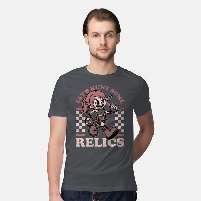 Game Mascot Archeologist-Mens-Premium-Tee-Studio Mootant